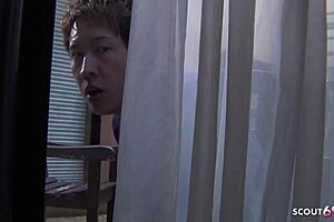 japanese stepmom caught stroking gives stepson first bj