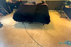 Just vacuuming my bedroom like a good housewife