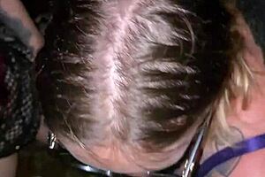 Two Sluts Deepthroat Cum Swallow Outdoors Garden