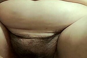 Hairy Latina Wife Spreads Legs For Beaver Tease