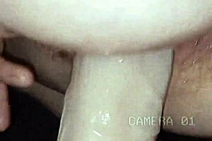 Horny housewife rides dildo in homemade cowgirl sex tape