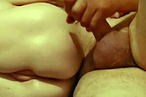 Tried fucking her tight asshole but pain stopped me going too deep