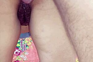 mature fat latina's huge hairy pussy ass shakes crazy for homemade pounding!