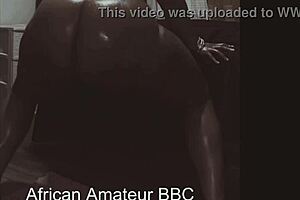 african amateur stepsis spreads wide for mature bbc monster cock pounding