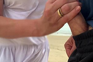 what if a stranger milf jerked your cock publicly to explosion?