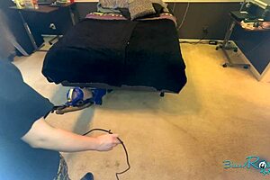 Just vacuuming my bedroom like a good housewife