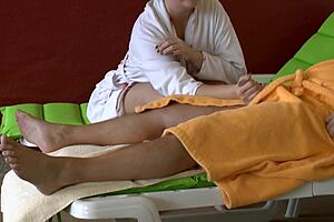 i seduced horny milf and fucked her big ass in sauna