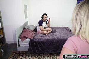 stepson dreams of monster cock tittyfucking shaved stepmom pussy?