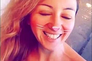 Flashing milf dives into interracial sex play