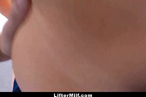 Milf Burglar Caught Stealing Lingerie Pays With Garage Pussy Pounding