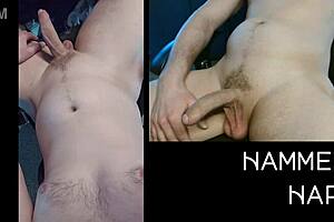 german bodybuilder milf masturbates monster cock closeup two huge cummings multiview