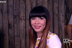 check out mona kim's sexy bedroom tease in heels