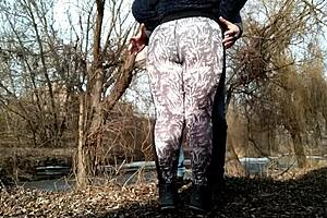 check out my mother-in-law's hairy wet pussy flashin on frosty street corner