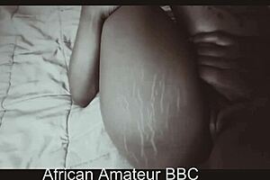 african amateur stepsis spreads wide for mature bbc monster cock pounding
