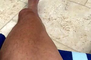 Nakedman15 Close-Up Mature Masturbation Flash