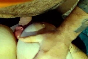 Busty Italian Mature Chokes on Monster Cock in Oily Big Natural Tits Titty Fuck!