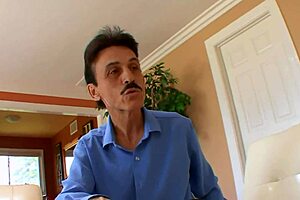 Blonde Wife Takes Huge Cock Anal Bent Over In Front Of Husband!