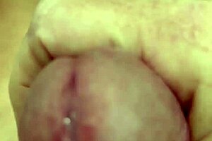 Nakedman15 Close-Up Mature Masturbation Flash