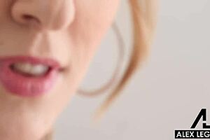 maxim law's pawg ass bounces wildly on alex legend's throbbing monster cock