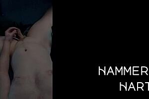 german bodybuilder milf masturbates monster cock closeup two huge cummings multiview