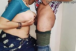 stepmom sucks stepson's hard cock on school way then doggy creampie