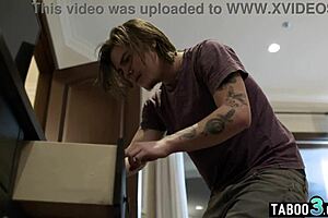 Stepmom Lauren Phillips Teaches Son Wholesome Deepthroat Taboo Lesson!