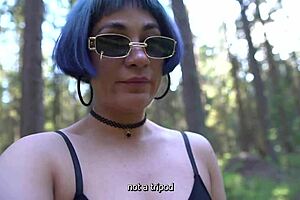 wanna fuck stranger in forest for cash doggystyle cum?