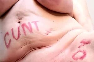 granny's body inscribed ready for your hot fuck and blowjob?