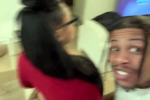 big tit bbw wife squirts everywhere on lil d's cock i can't hold back!