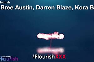 Bree Austin Rims Kora Bell While Counseling Her Cuck Hubby