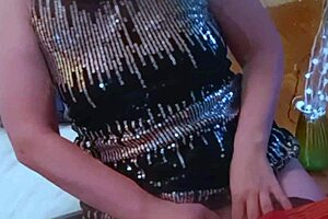 stepson serves up appetizing cock breakfast on a plate for hungry mature milf