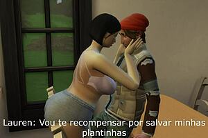 Stepfamily sims 4 adventure with milf and young taboo play