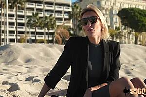 anouk blonde gettin sulfurique on that french slutty waist cock