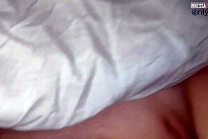 i couldn't resist licking my sexy stepmom's juicy wet pussy up close