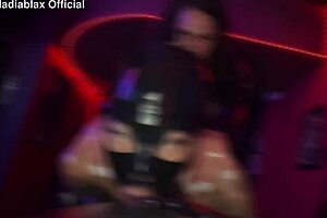 mommy labella trains submissive teen badass to squirt on command lezdom style