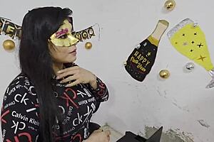 sexy boss hears worker's dirty anal fantasy in midnight water tank!