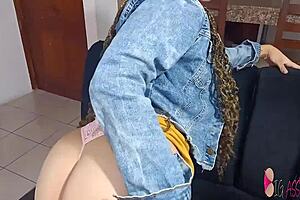 blonde big ass swallows cock stepsis anal creampie daddy 😈🍑💦