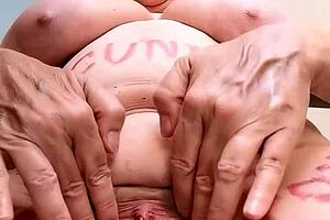 granny's body inscribed ready for your hot fuck and blowjob?