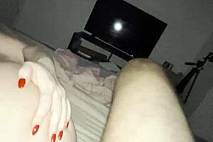 stepson pounds mommy hard in bed 😈🍆💦