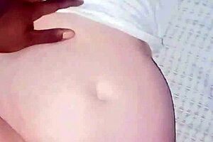 kiwi's fat chubby redhead milf panties aside for monster black cock creampie