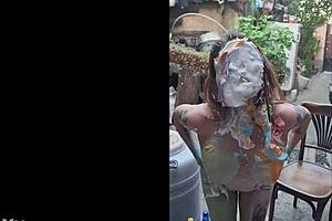 friday pie day with this big tits milf teasing her sloppy pussy pov 😋🥧