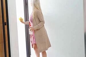 wanna join hot housewife and stepson in pool foreplay?