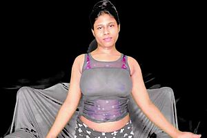 two hot babes share one cock stretching tight pussies in steamy threesome