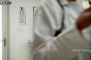 Stepmom penny barber fingers me hard right in front of the doctor!