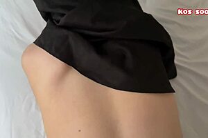 that arab hijab stepmom next door gets neighbor's cock deep in tight pussy pov