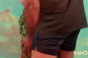 yo indian girlfriend bounces big ass on boyfriend's hard cock screaming dirty