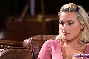 Indica monroe tempts stepmom kit mercer into wild lesbian licking