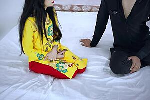 Stepmom's pussy fucked by shopkeeper for cash instead of money!