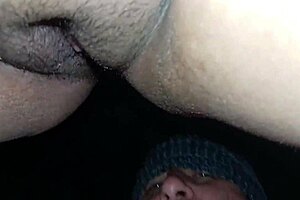 rich daddy licks stepdaughter's wet pussy till she moans and squirts hard