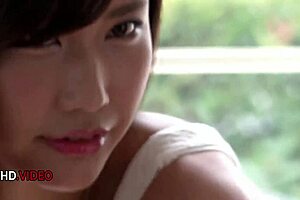 fingering this seductive asian milf maria sasaki before her creampie blast